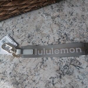 Lululemon Gray Keychain